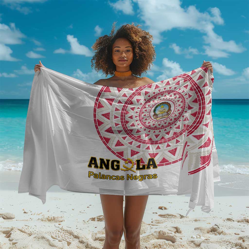 Support Palancas Negras - White Angola Football Sarong LT01