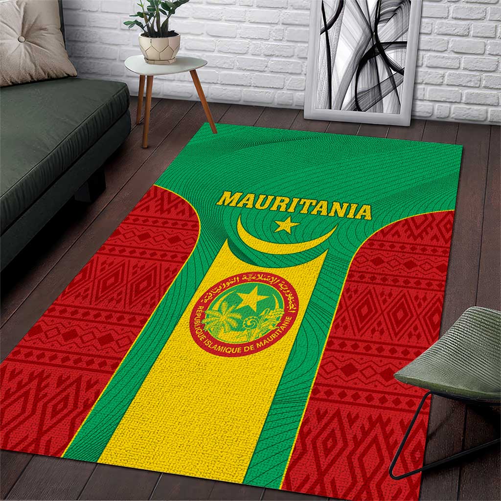 Support the Lions of Chinguetti - Mauritania Football Area Rug LT01