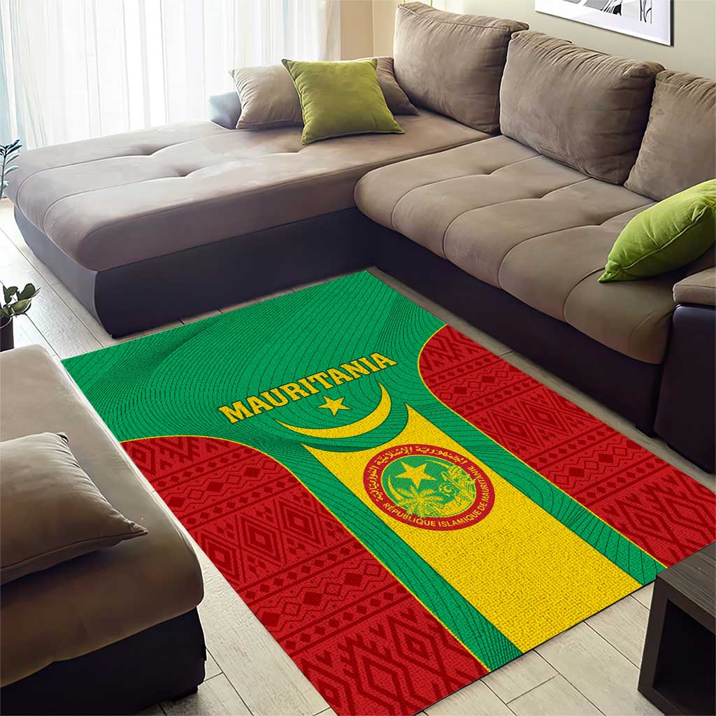 Support the Lions of Chinguetti - Mauritania Football Area Rug LT01