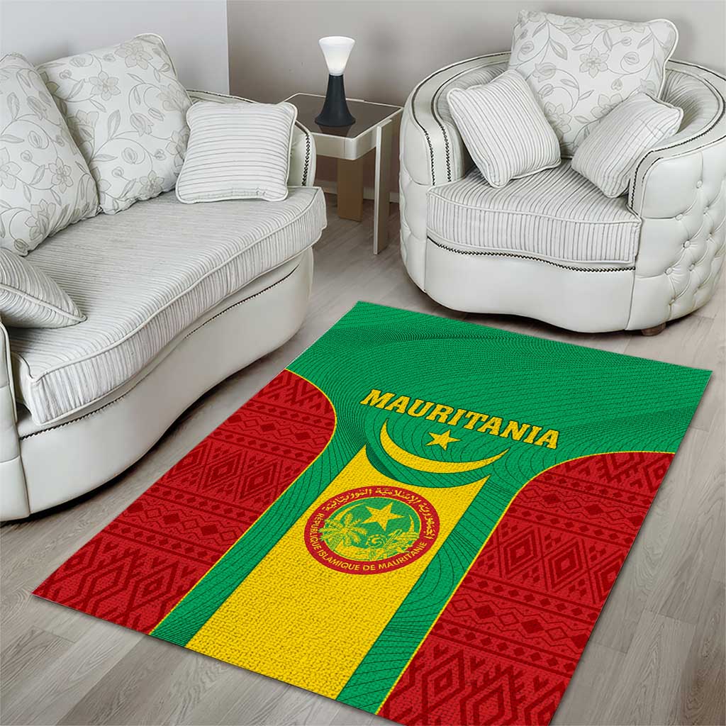 Support the Lions of Chinguetti - Mauritania Football Area Rug LT01