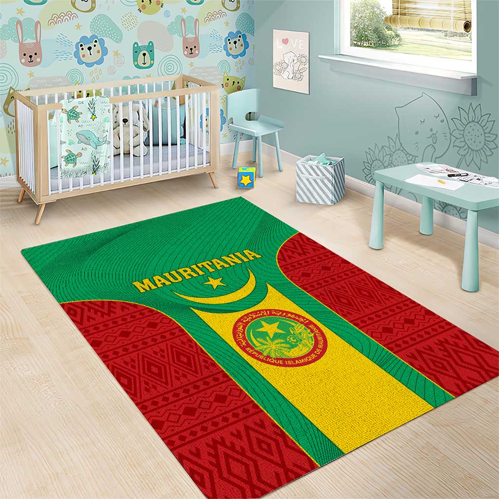 Support the Lions of Chinguetti - Mauritania Football Area Rug LT01