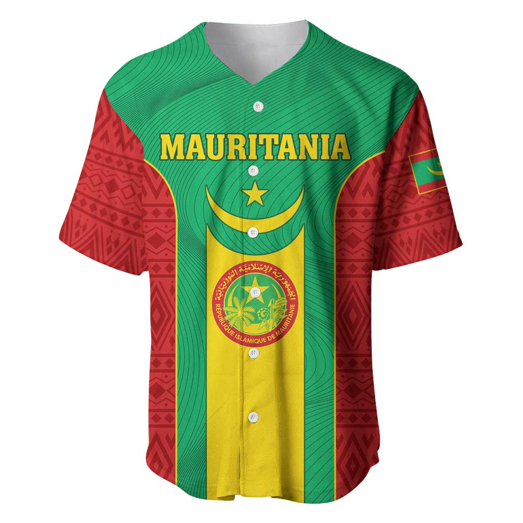 Support the Lions of Chinguetti - Mauritania Football Baseball Jersey LT01