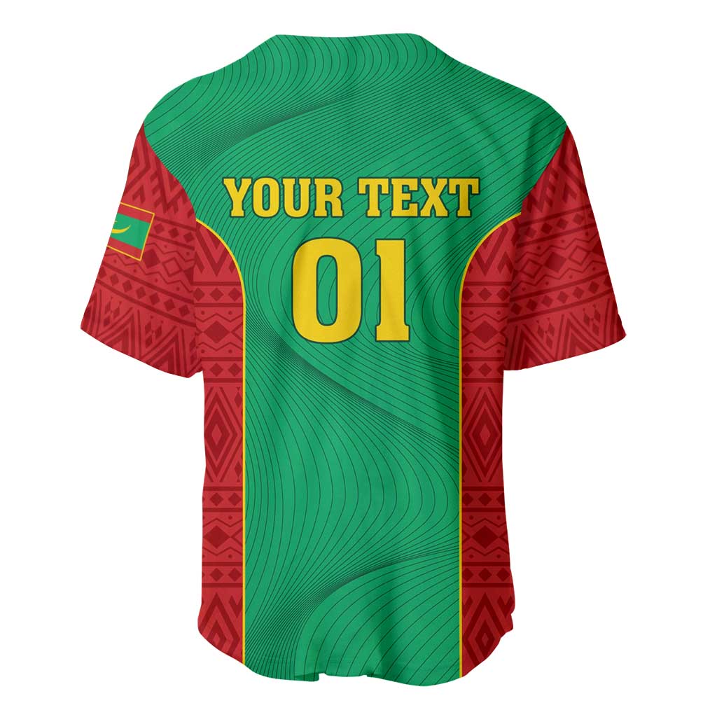 Support the Lions of Chinguetti - Mauritania Football Baseball Jersey LT01