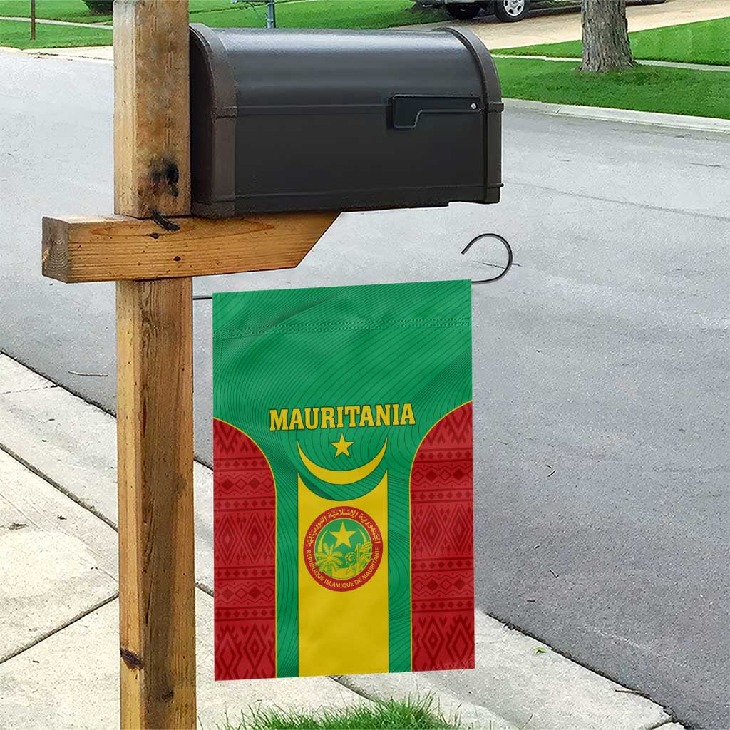 Support the Lions of Chinguetti - Mauritania Football Garden Flag LT01