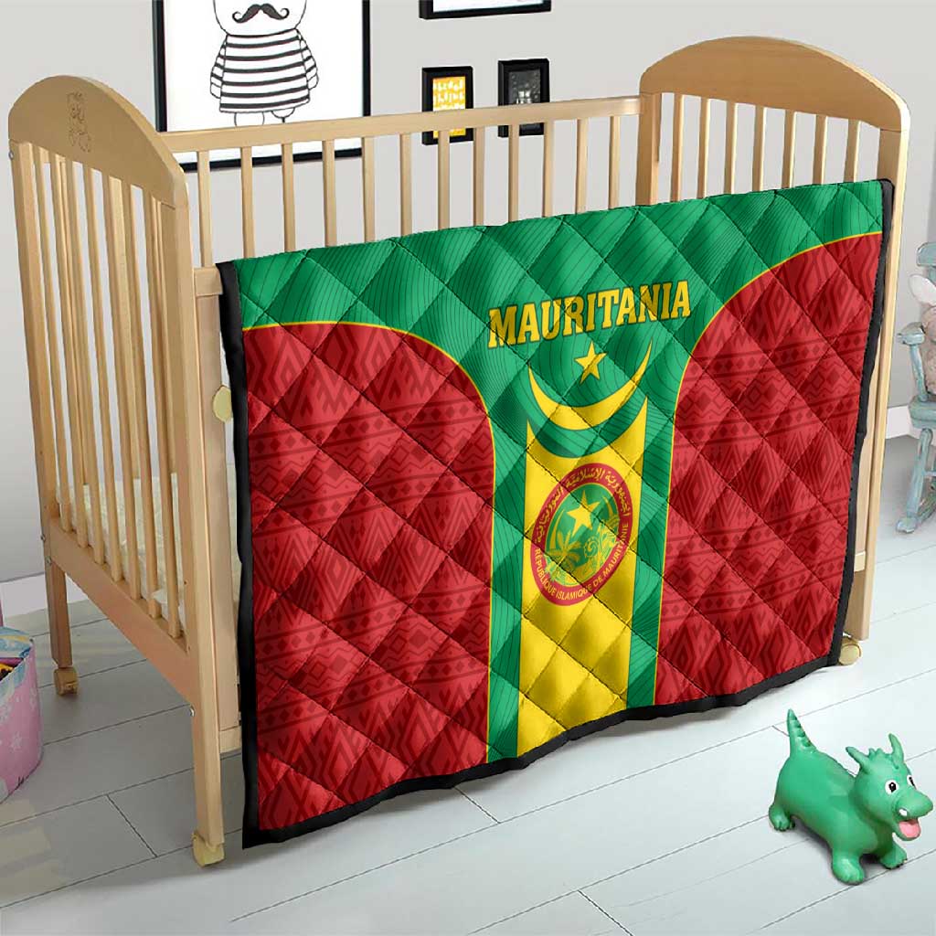 Support the Lions of Chinguetti - Mauritania Football Quilt LT01