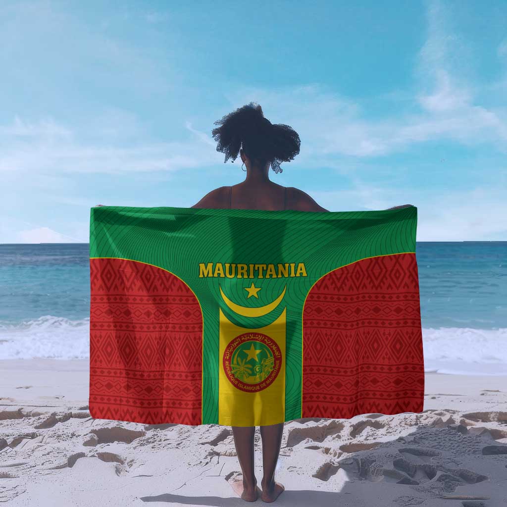 Support the Lions of Chinguetti - Mauritania Football Sarong LT01