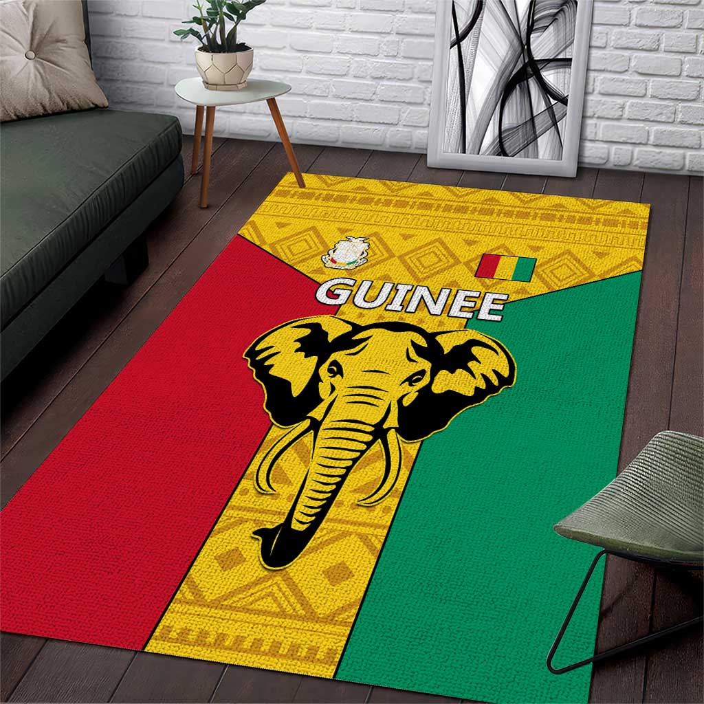 Guinea Football Area Rug Come On Syli National LT01