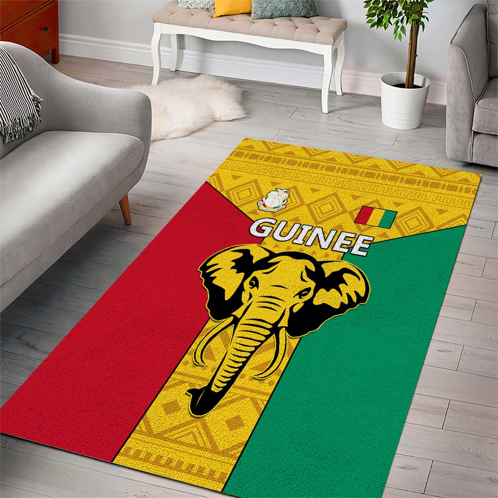 Guinea Football Area Rug Come On Syli National LT01