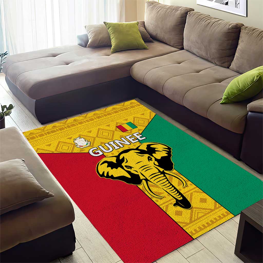 Guinea Football Area Rug Come On Syli National LT01