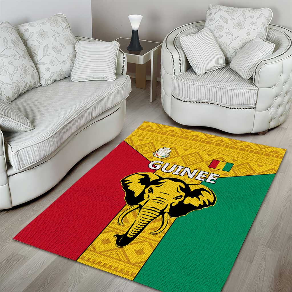 Guinea Football Area Rug Come On Syli National LT01
