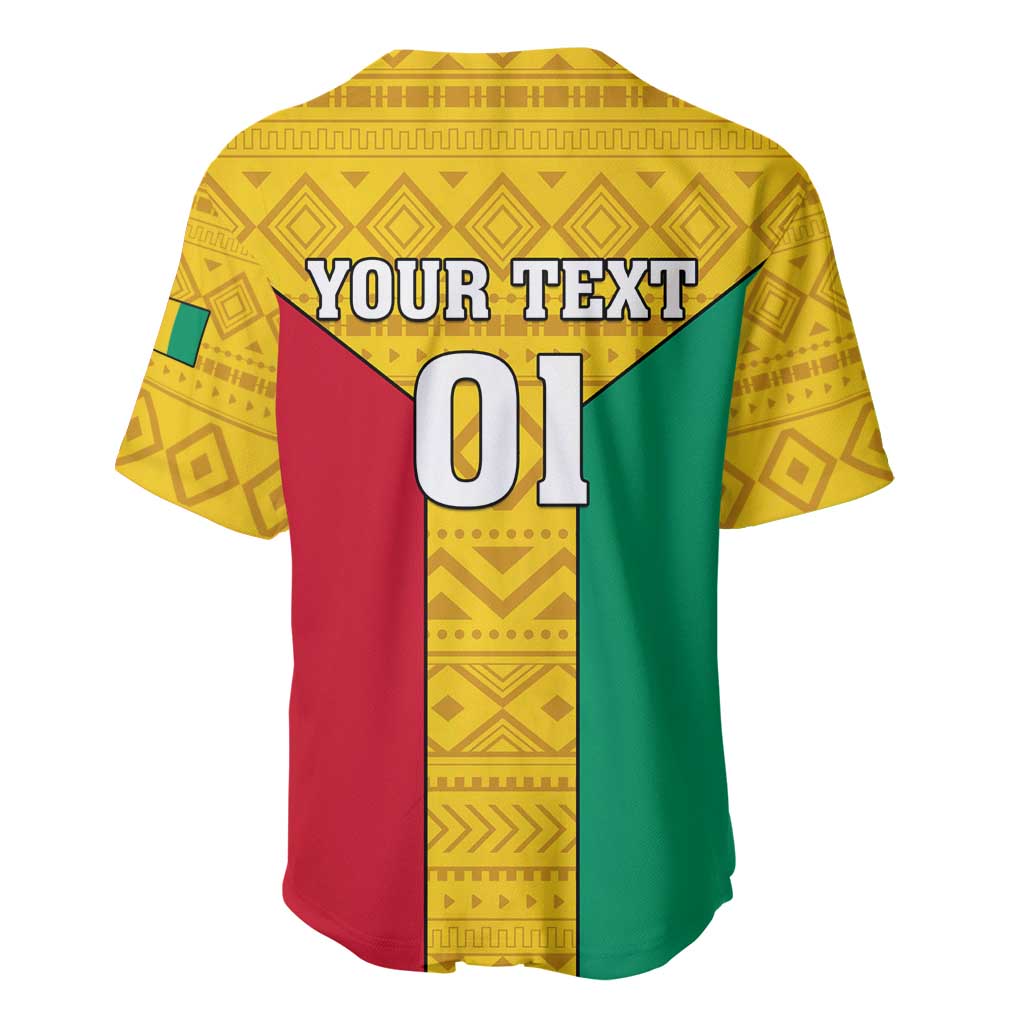 Guinea Football Baseball Jersey Come On Syli National LT01