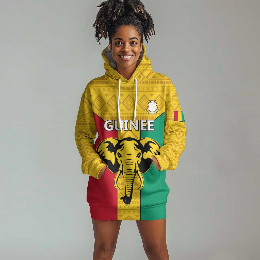 Guinea Football Hoodie Dress Come On Syli National LT01