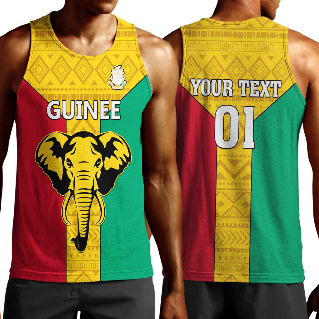 Guinea Football Men Tank Top Come On Syli National LT01