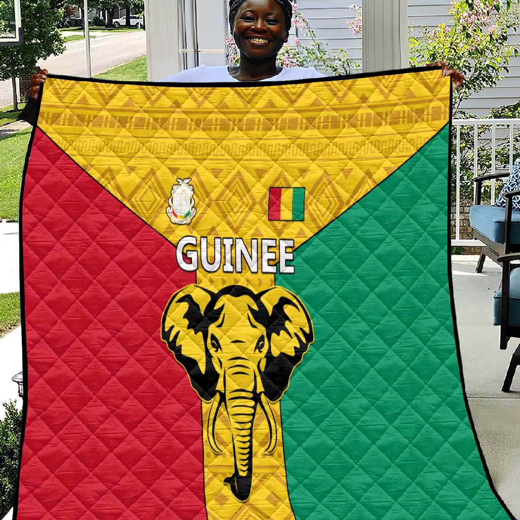 Guinea Football Quilt Come On Syli National LT01