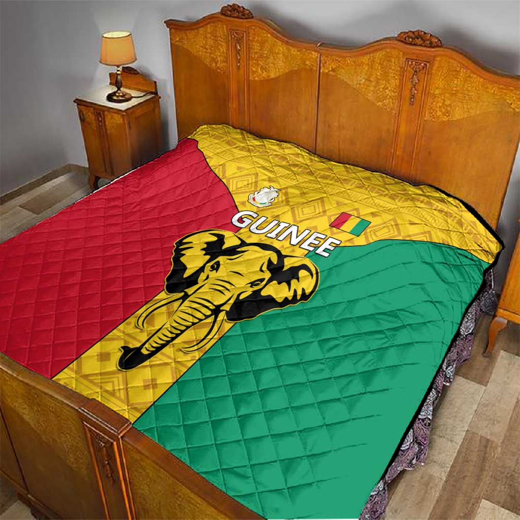 Guinea Football Quilt Come On Syli National LT01