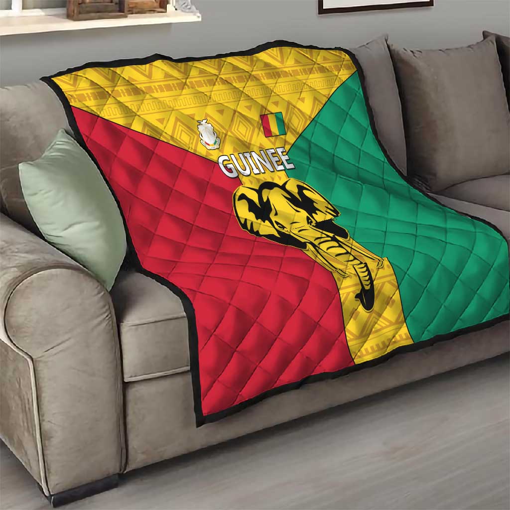 Guinea Football Quilt Come On Syli National LT01