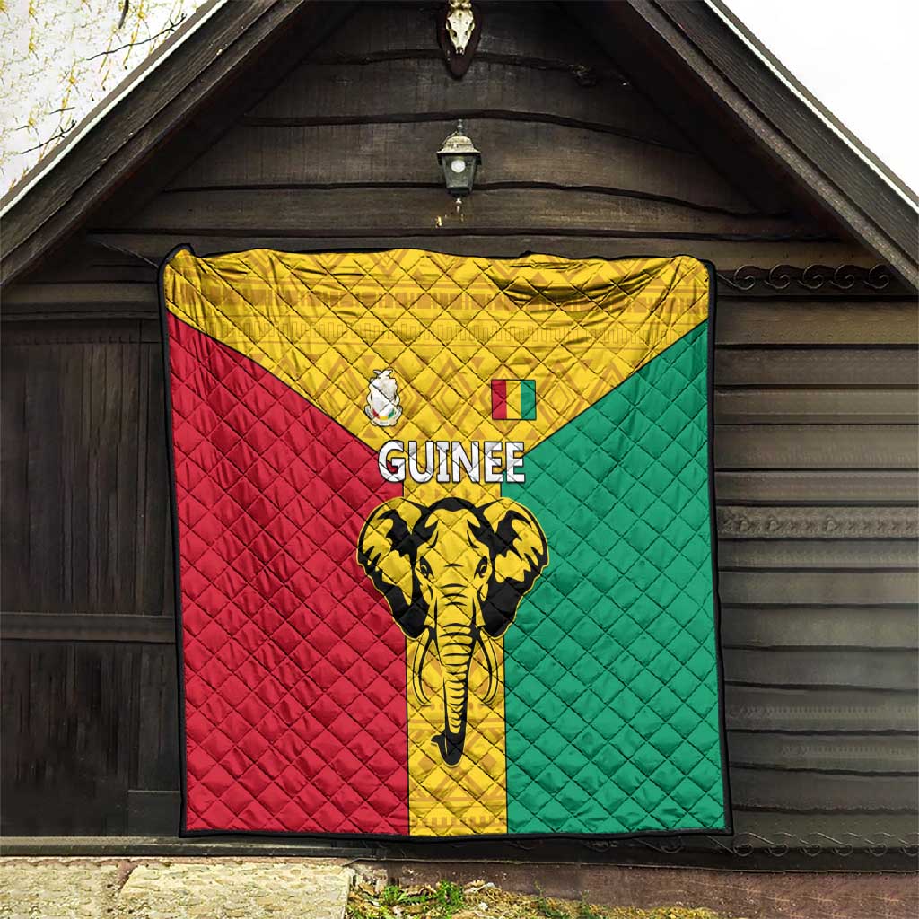 Guinea Football Quilt Come On Syli National LT01