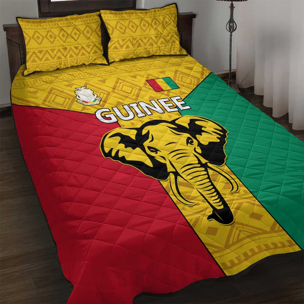 Guinea Football Quilt Bed Set Come On Syli National LT01