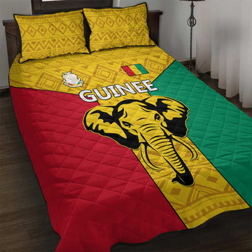Guinea Football Quilt Bed Set Come On Syli National LT01
