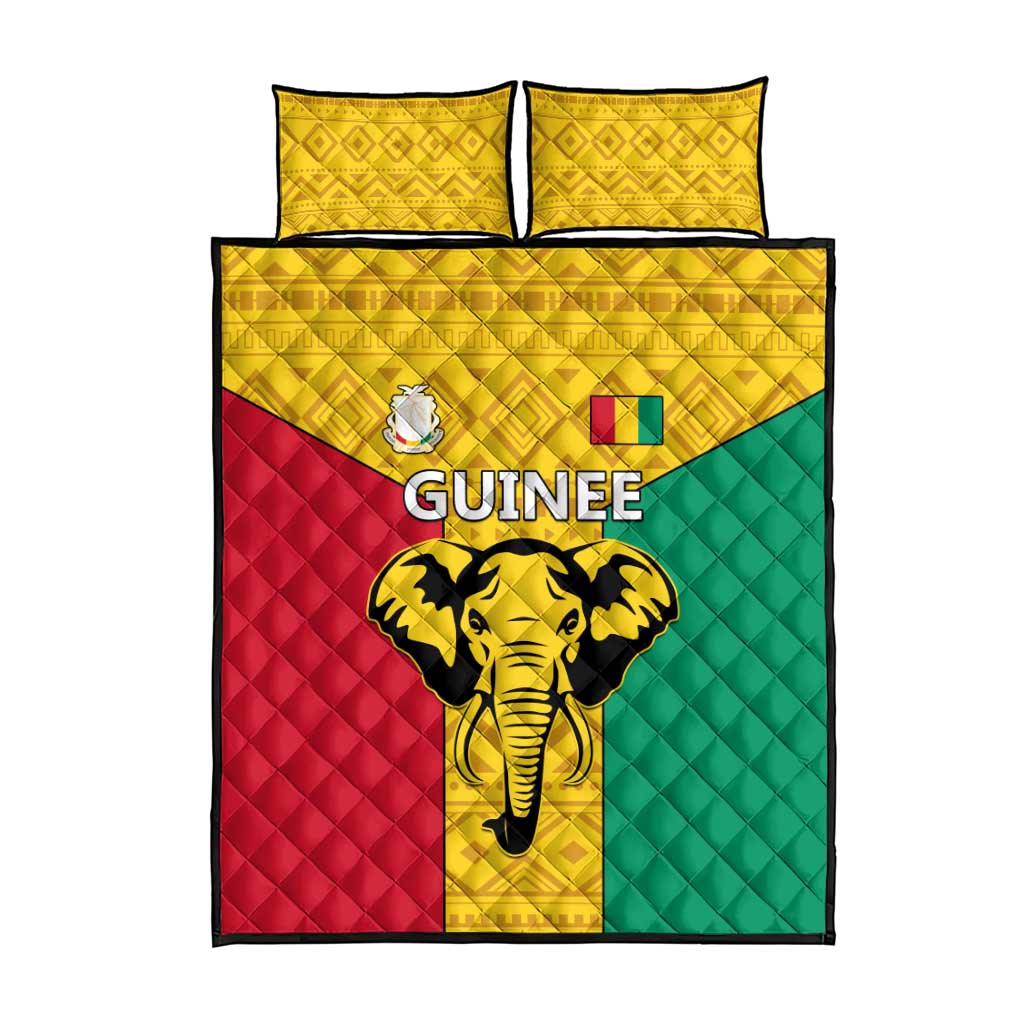 Guinea Football Quilt Bed Set Come On Syli National LT01
