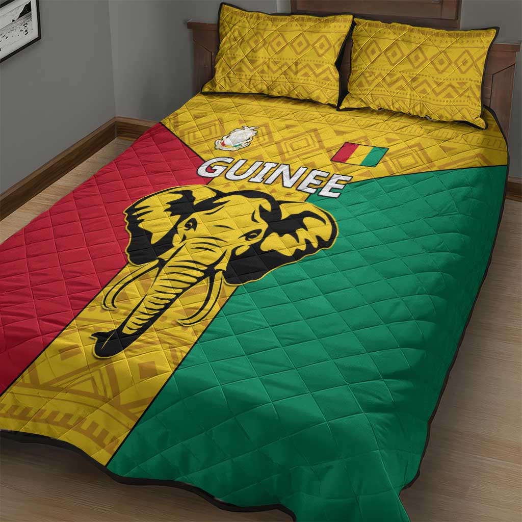 Guinea Football Quilt Bed Set Come On Syli National LT01