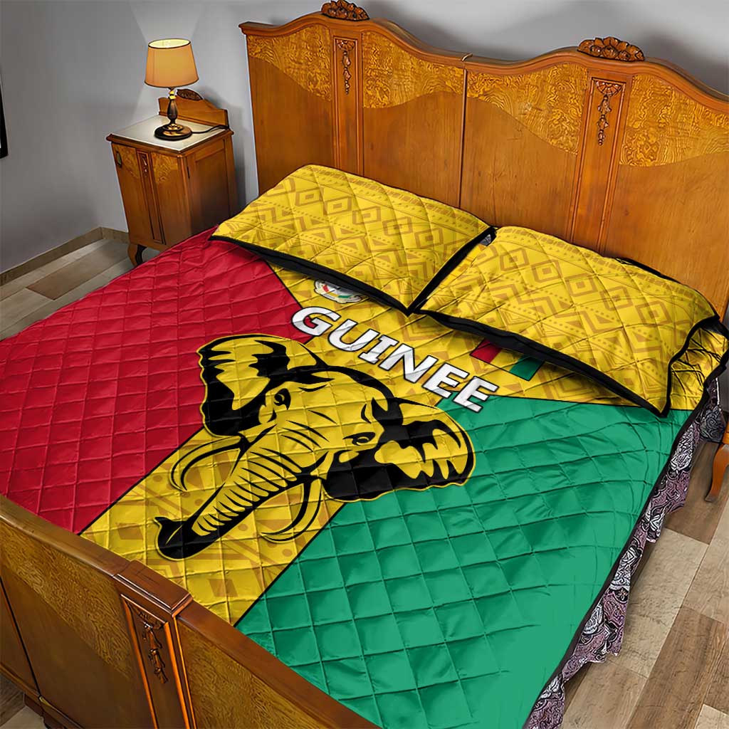 Guinea Football Quilt Bed Set Come On Syli National LT01