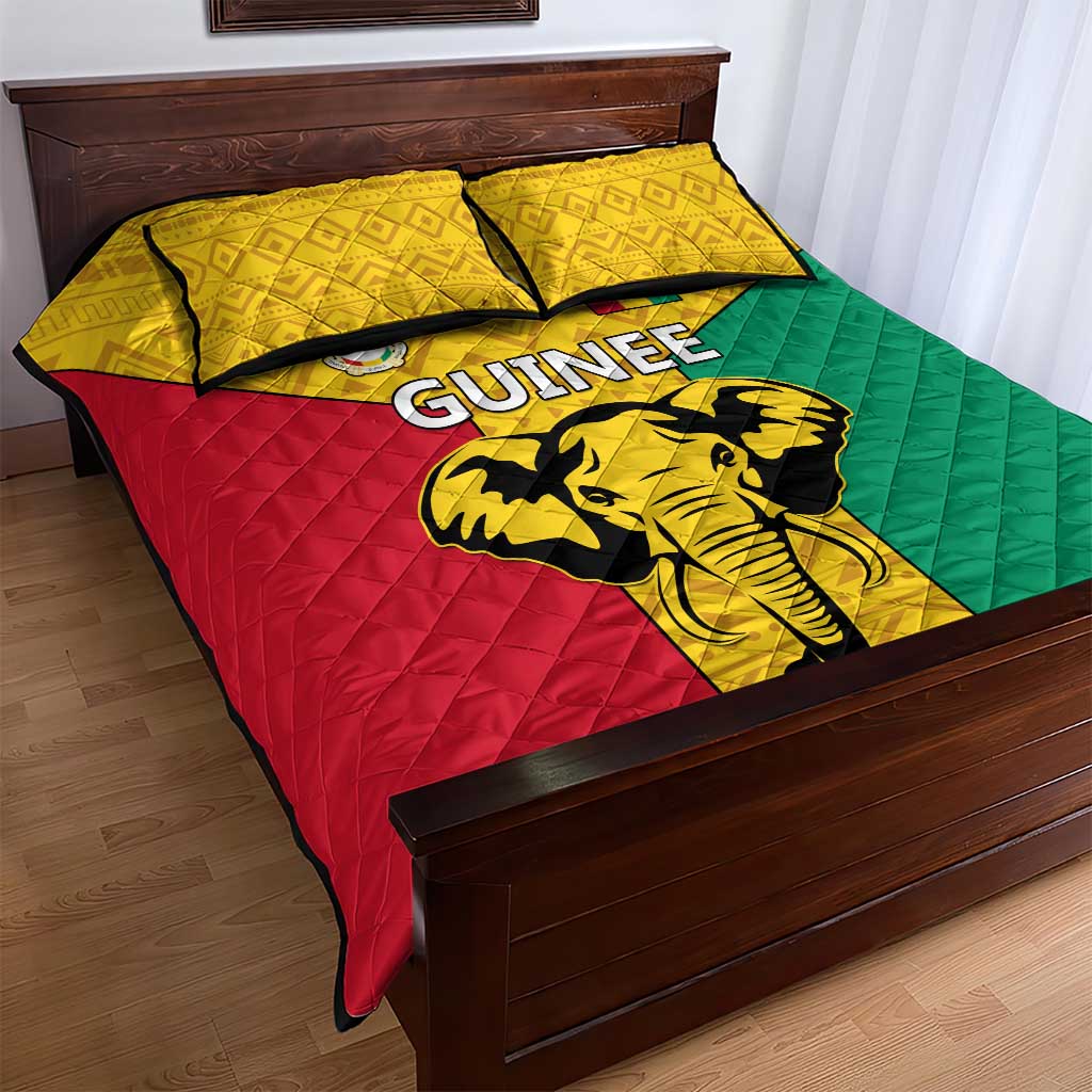 Guinea Football Quilt Bed Set Come On Syli National LT01