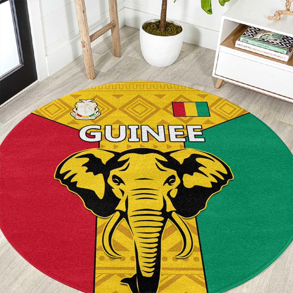 Guinea Football Round Carpet Come On Syli National LT01