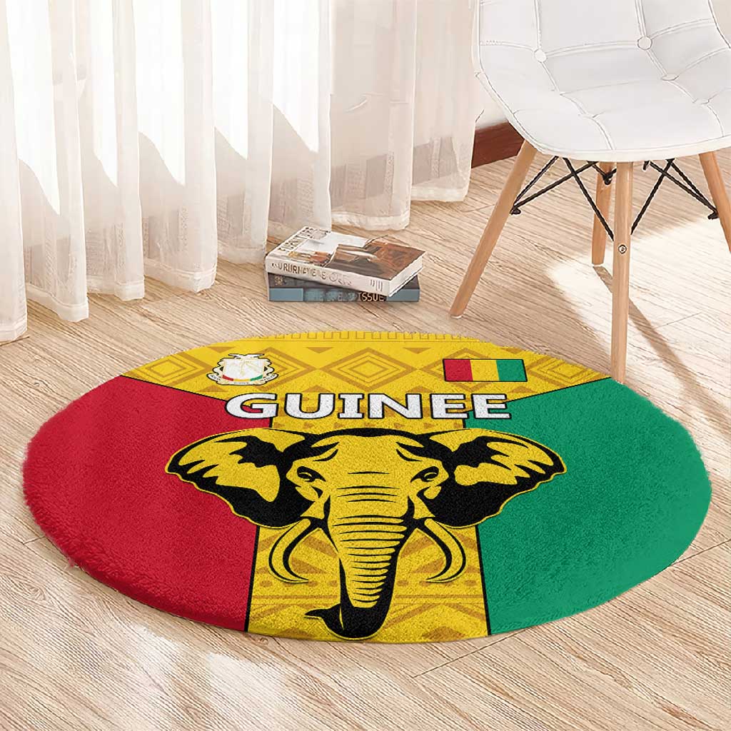 Guinea Football Round Carpet Come On Syli National LT01