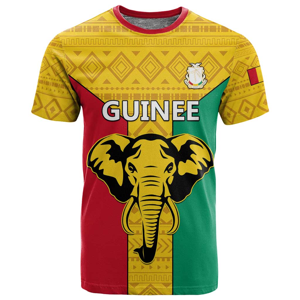 Guinea Football T shirt Come On Syli National LT01