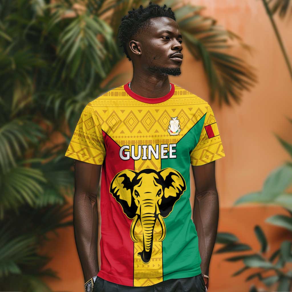 Guinea Football T shirt Come On Syli National LT01