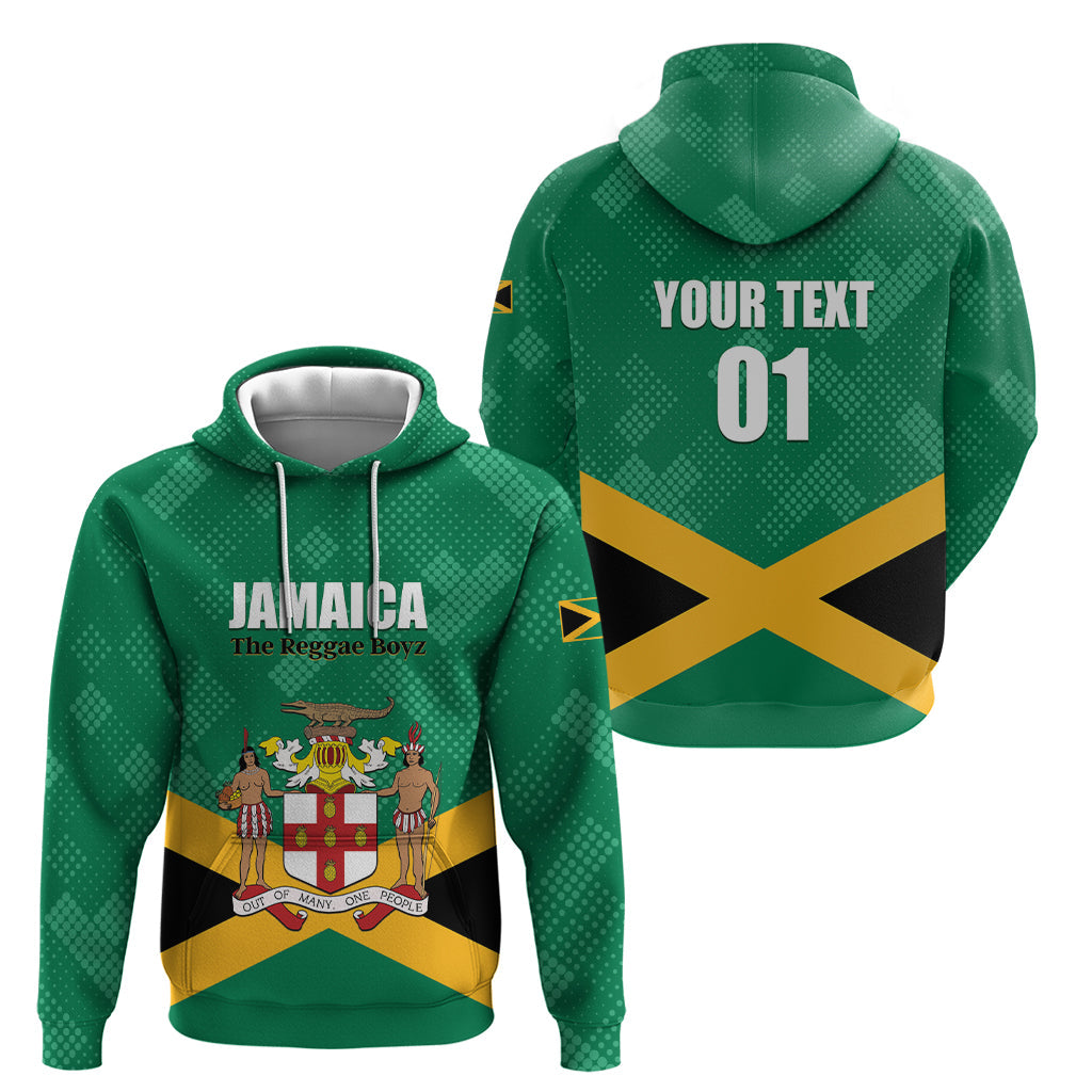 Personalized Jamaica 2024 Hoodie Jumieka Reggae Boyz LT01
