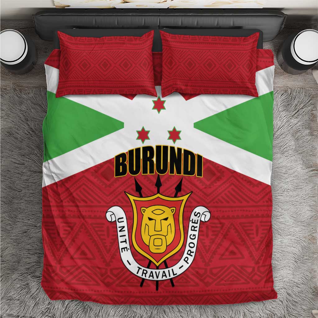 Burundi Bedding Set Coat Of Arms African Pattern LT01