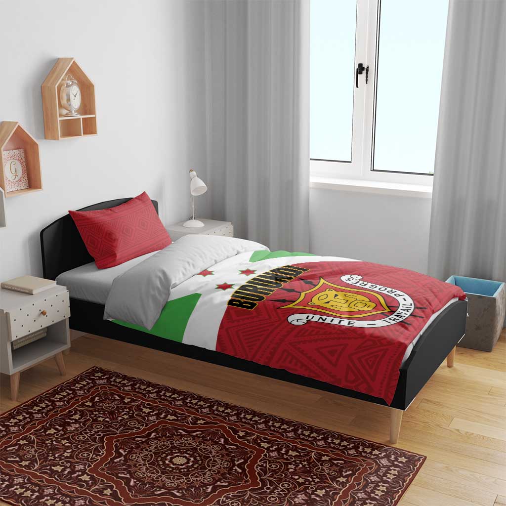 Burundi Bedding Set Coat Of Arms African Pattern LT01