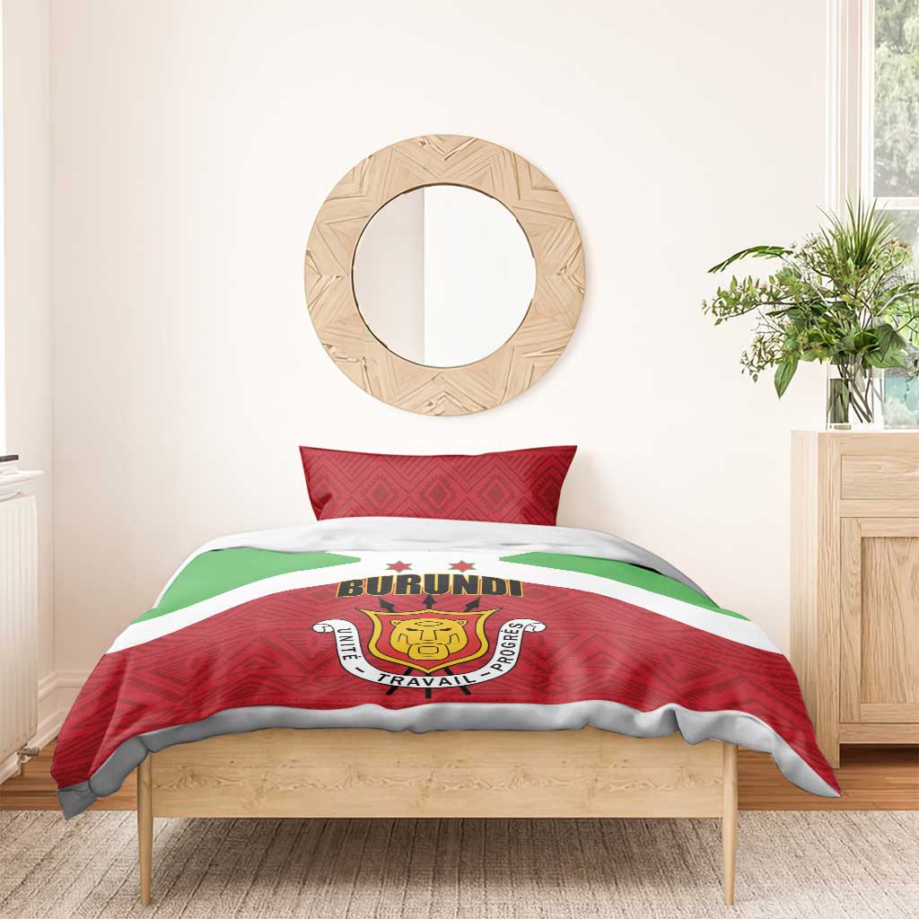 Burundi Bedding Set Coat Of Arms African Pattern LT01