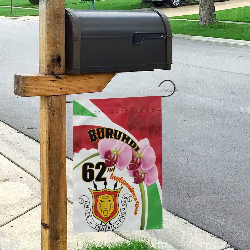 Burundi Independence Day Garden Flag Coat Of Arms Bujumbura Flower LT01