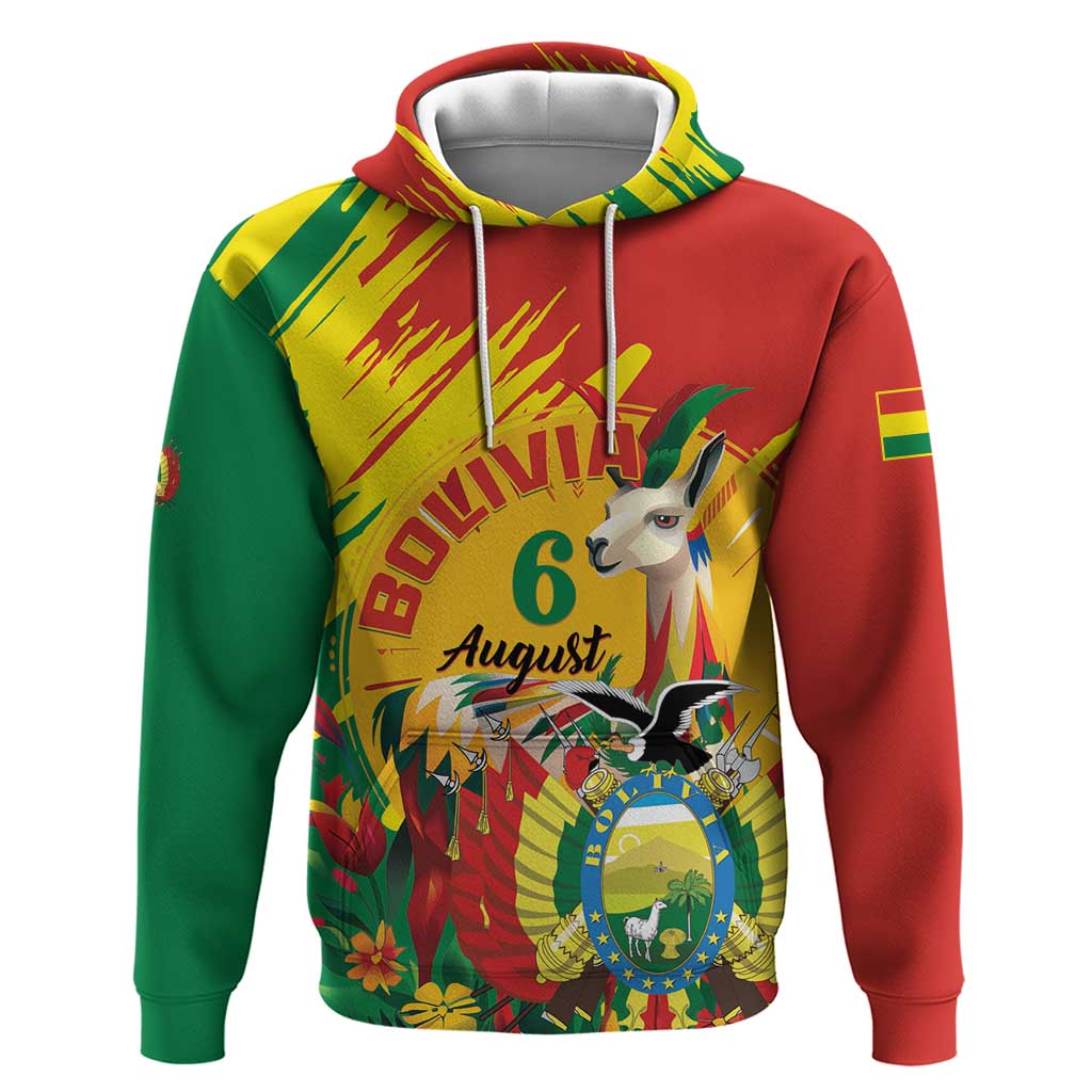 Bolivia Independence Day Hoodie Puliwya Achka Aylluska Mamallaqta LT01