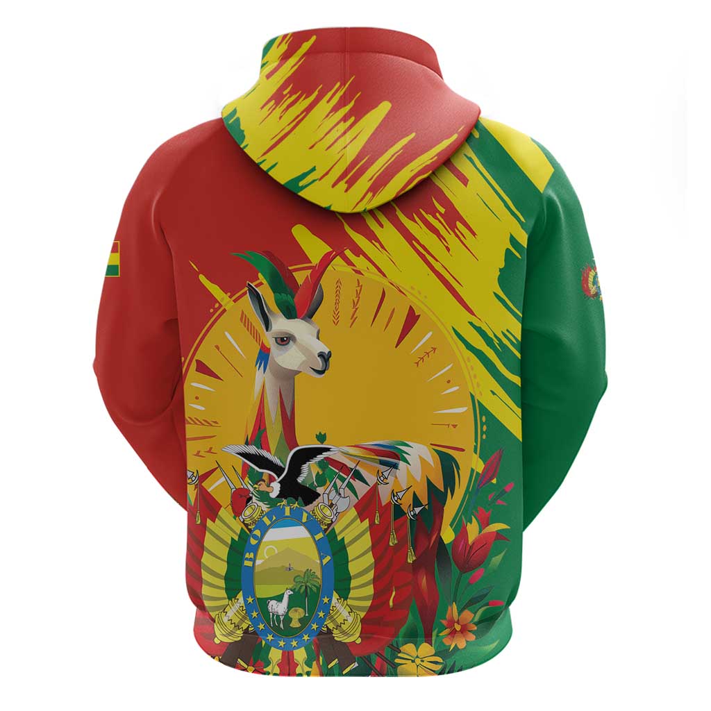 Bolivia Independence Day Hoodie Puliwya Achka Aylluska Mamallaqta LT01