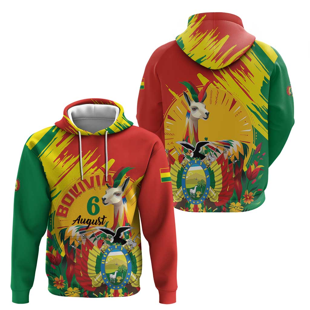 Bolivia Independence Day Hoodie Puliwya Achka Aylluska Mamallaqta LT01