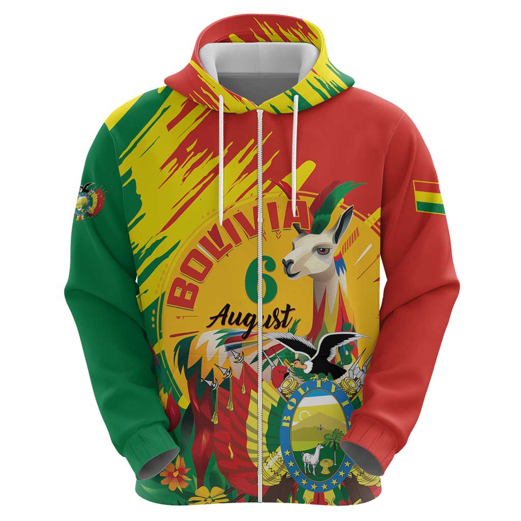 Bolivia Independence Day Hoodie Puliwya Achka Aylluska Mamallaqta LT01