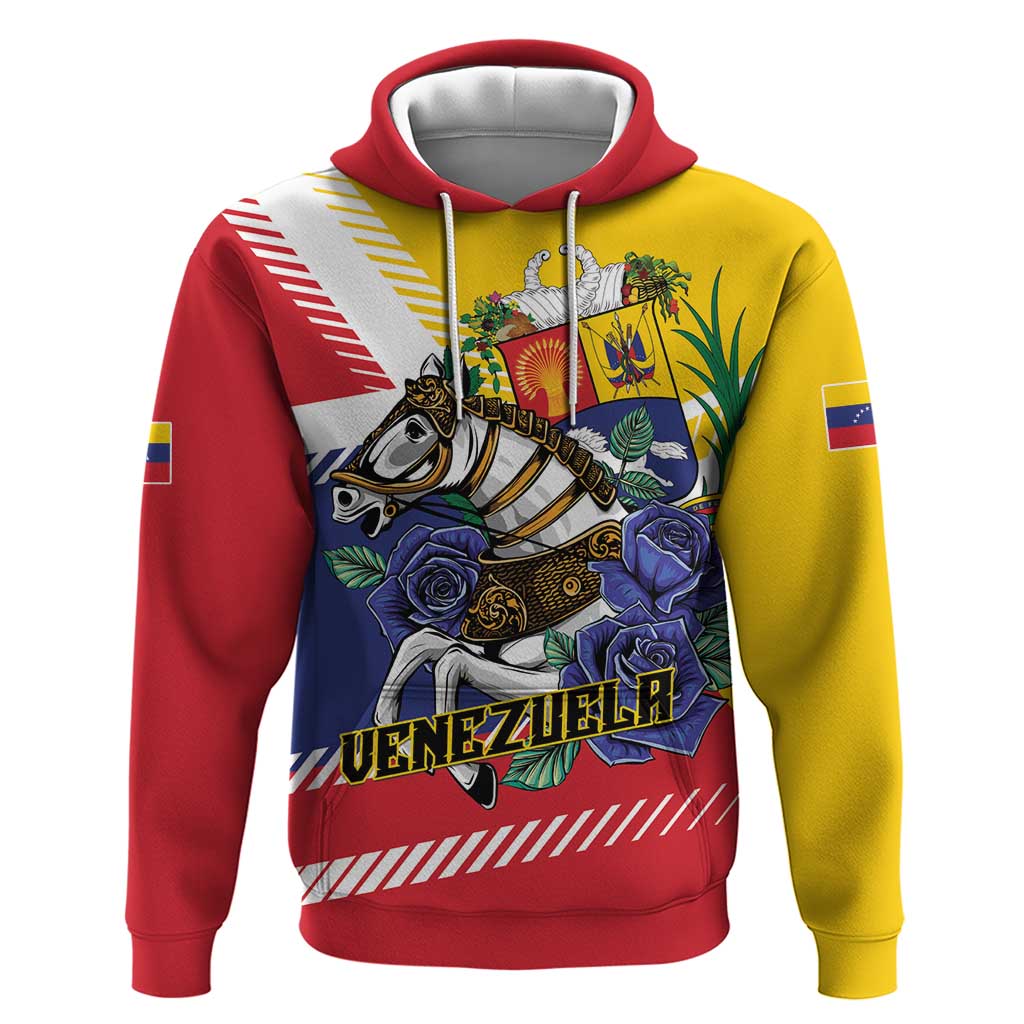 Personalized Venezuela White Horse Hoodie Veneziola Flag Colors LT01