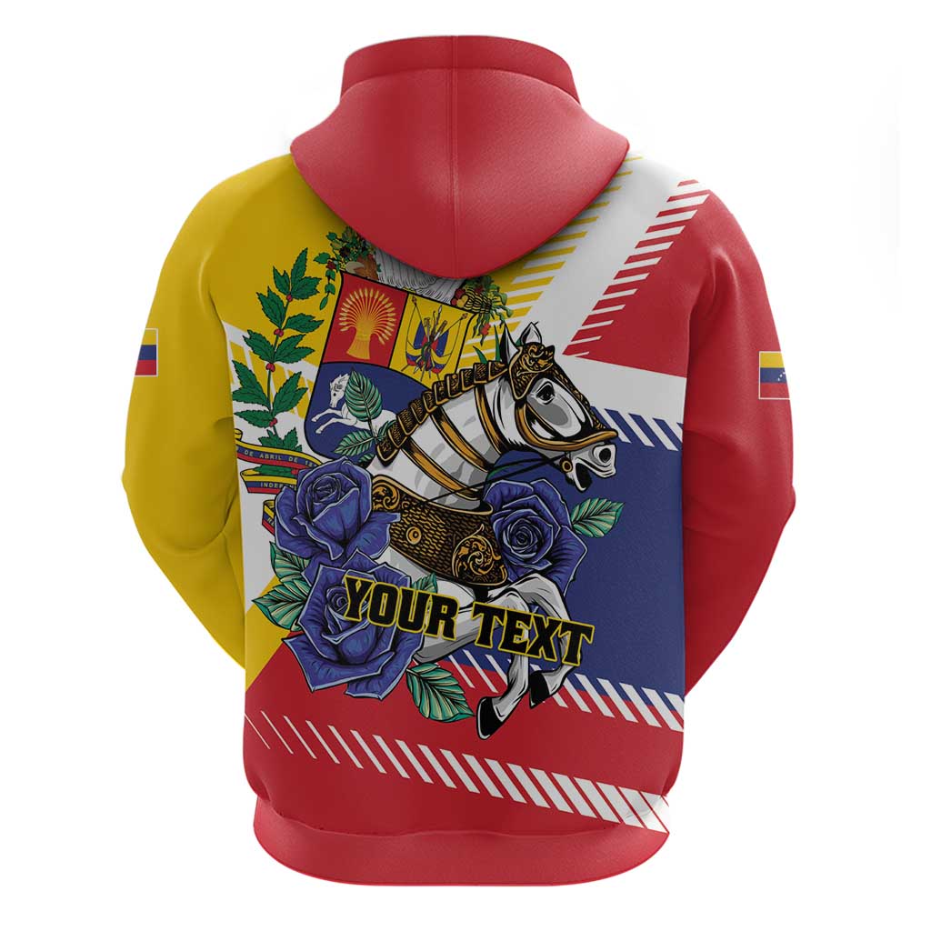 Personalized Venezuela White Horse Hoodie Veneziola Flag Colors LT01