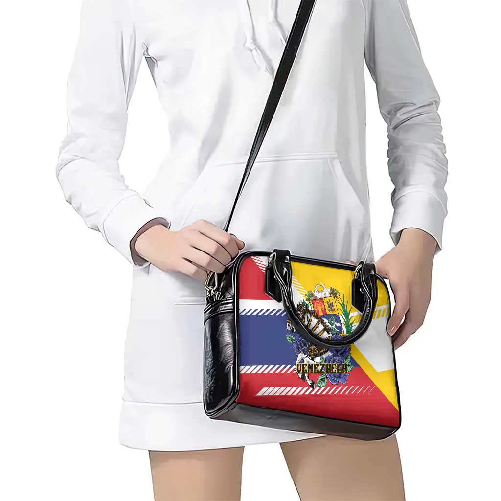 Venezuela White Horse Shoulder Handbag Veneziola Flag Colors LT01