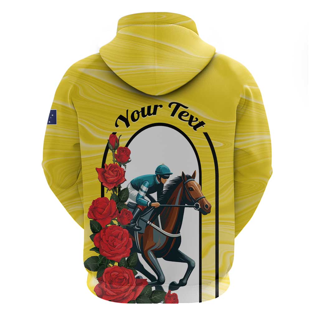 Personalised Melbourne Horse Racing Hoodie The Race That Stops The Nation LT01