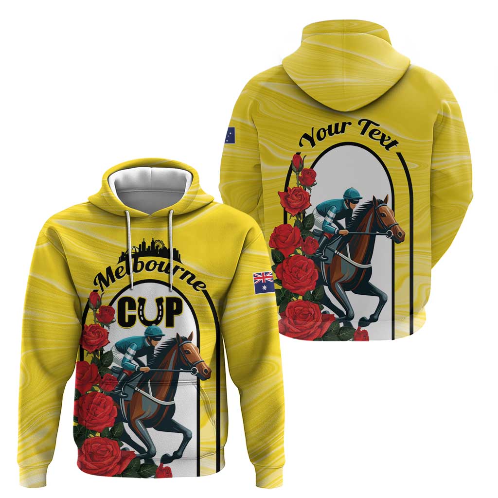 Personalised Melbourne Horse Racing Hoodie The Race That Stops The Nation LT01