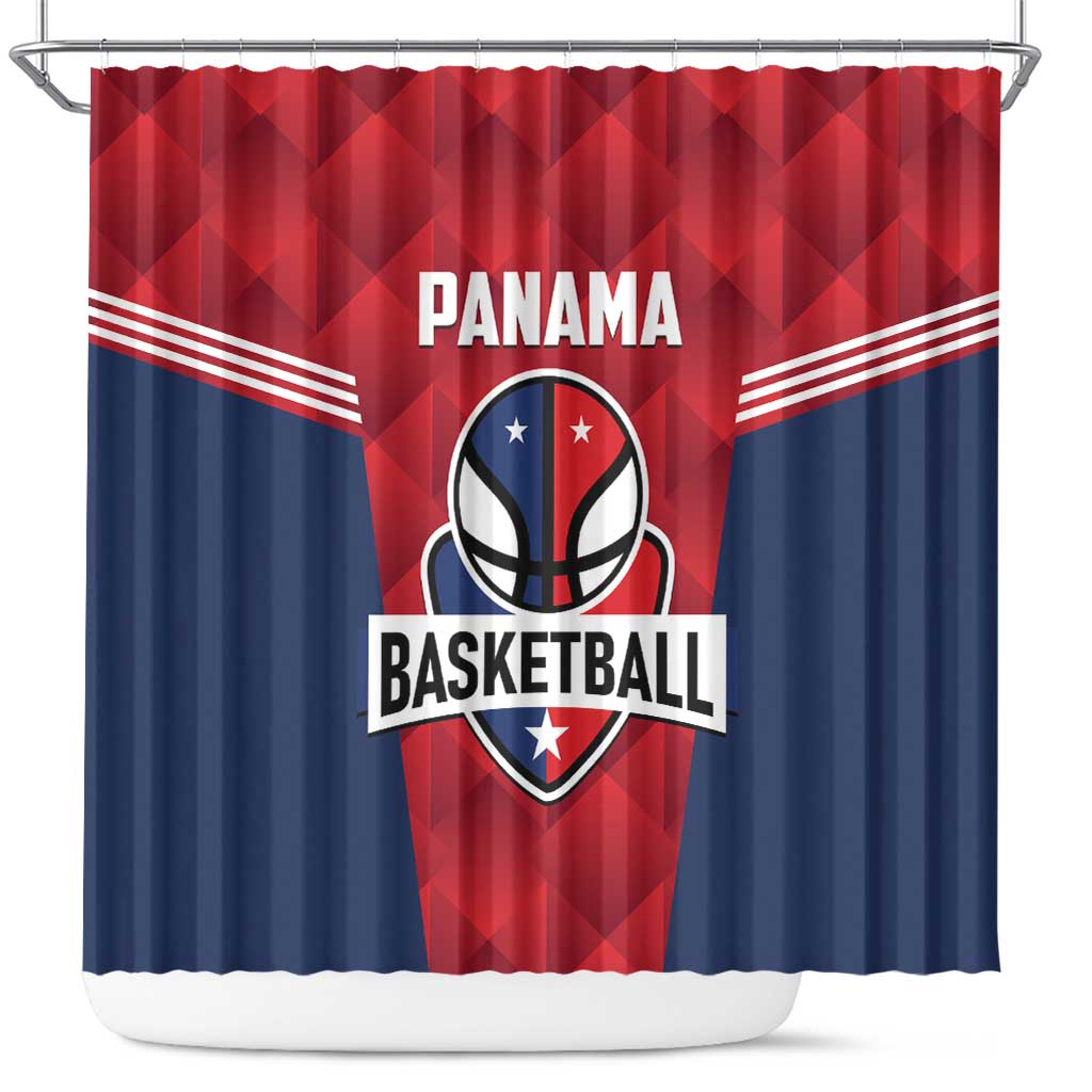 Panama Basketball Shower Curtain Panama Go Champion LT01