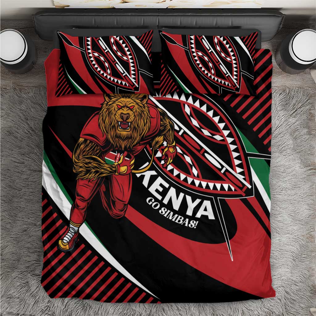 Kenya Rugby Bedding Set Simbas Elevate Your Game LT01