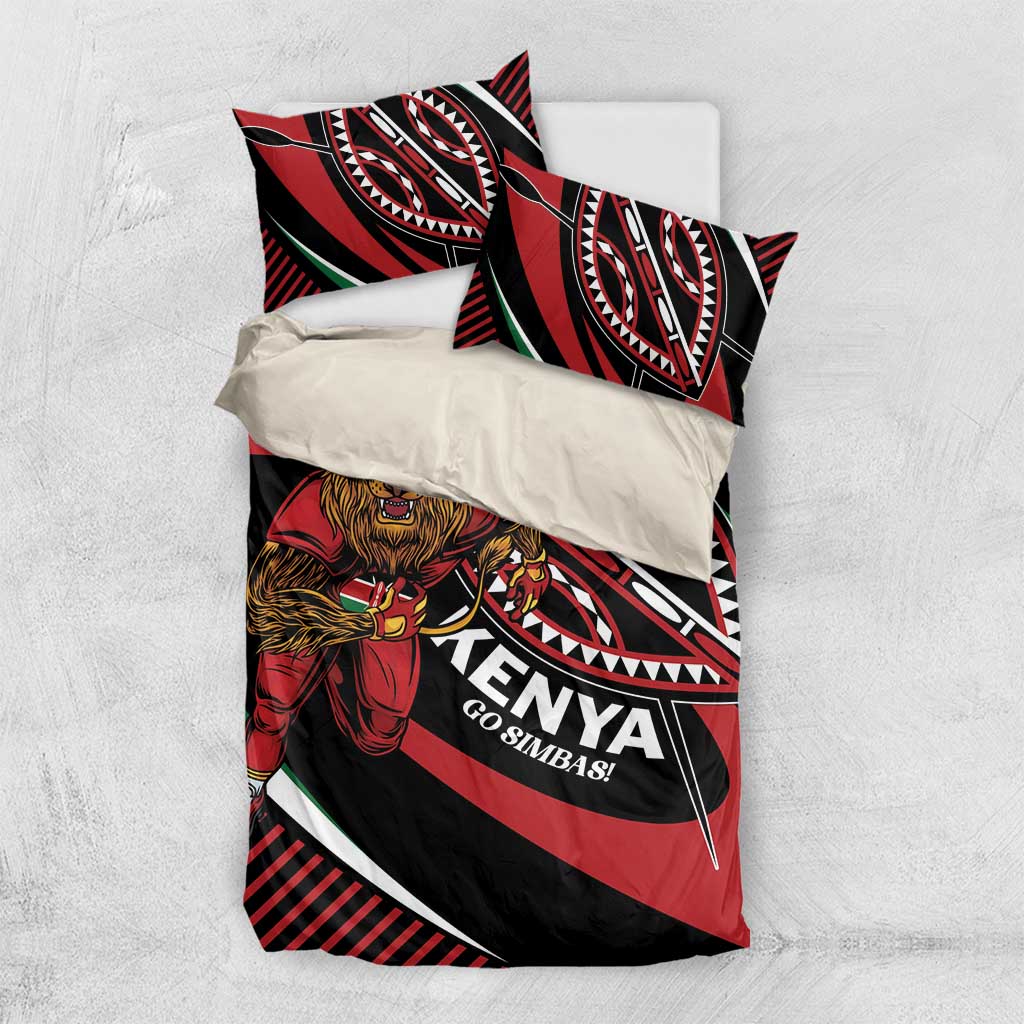 Kenya Rugby Bedding Set Simbas Elevate Your Game LT01