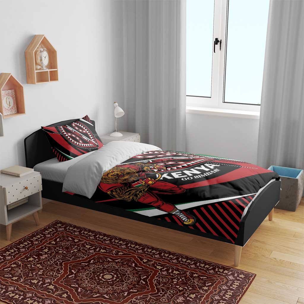Kenya Rugby Bedding Set Simbas Elevate Your Game LT01