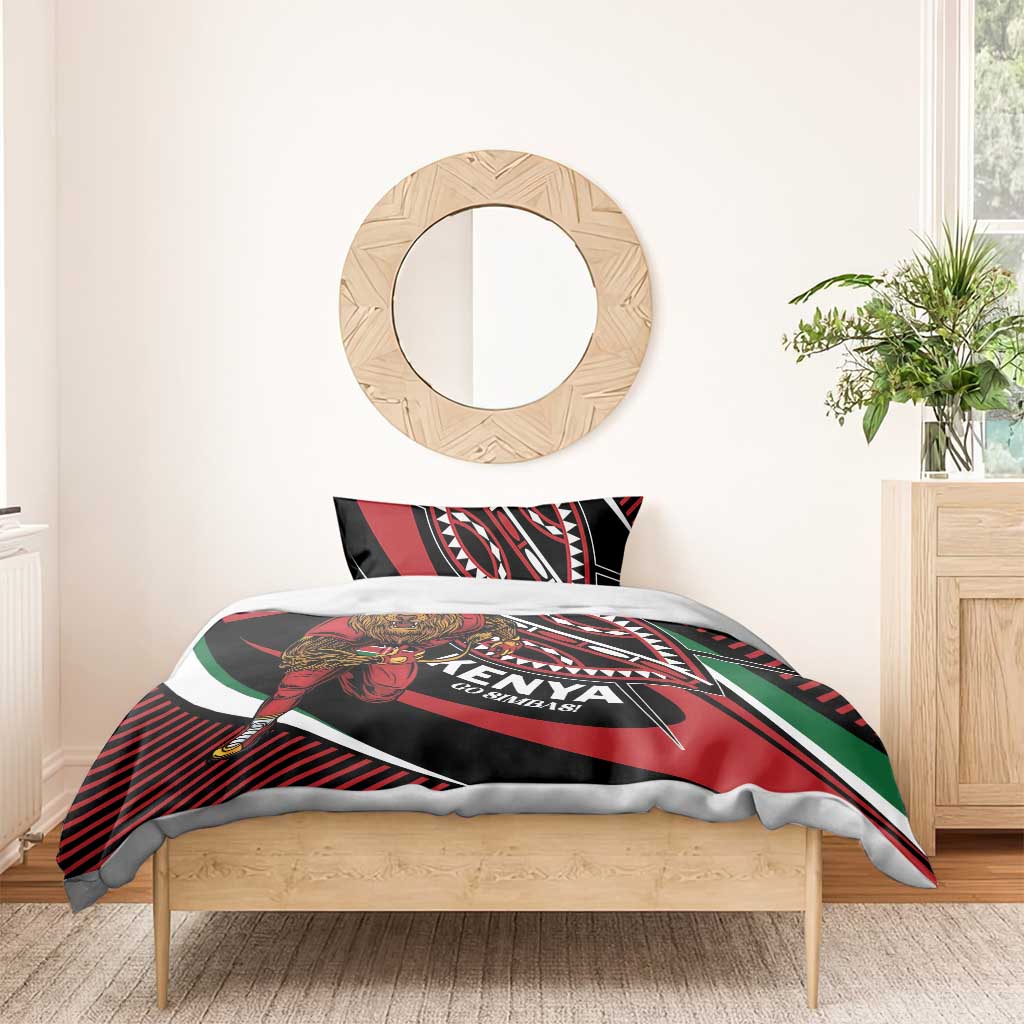 Kenya Rugby Bedding Set Simbas Elevate Your Game LT01